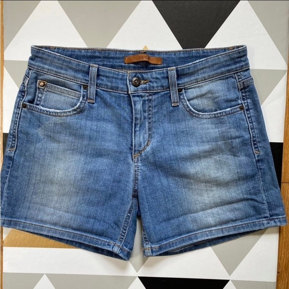 Joe's Jean Lottie Roll Up Denim Jean Short 26 - Picture 6 of 9